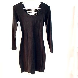 Betsey Johnson Lace Up Mini Dress P